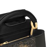 Catholight The Corpus Christi Elegance Leather Satchel Bag