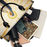 Catholight  Our Lady’s Eternal Glow Leather Bag