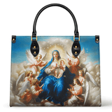 Catholight Divine Ascension: The Heavenly Embrace Leather Bag