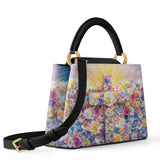 Catholight Floral Resurrection Leather Satchel Bag
