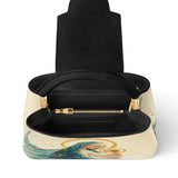 Catholight Divine Mother’s Embrace Leather Satchel Bag