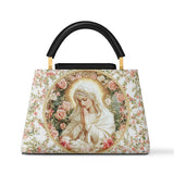 Catholight Virgin Mary's Grace Leather Satchel Bag