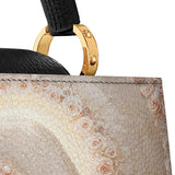 Catholight Rose Halo Devotion Leather Satchel Bag