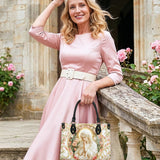 Katholische Ledertasche „Gnade der Jungfrau Maria“