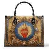 Ledertasche Heiliges Herz der Göttlichen Liebe