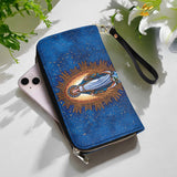 Catholight  The Immaculate Triumph Leather Wallet Purse