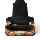 Catholight Coronation Of Mary Leather Satchel Bag
