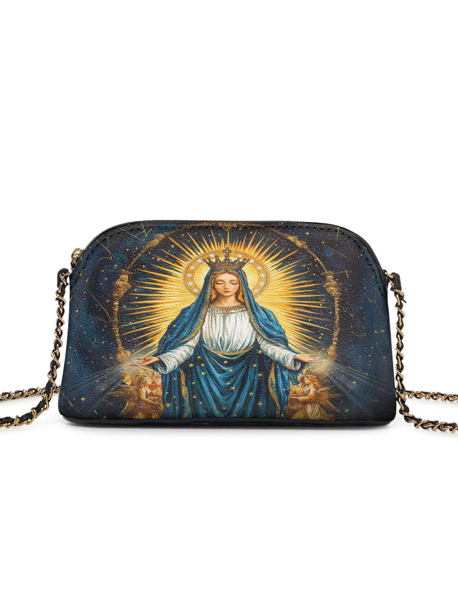 Catholight Celestial Devotion Leather Crossbody Bag