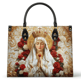 Catholight Lady of Fatima Elegance Leather Bag