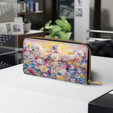 Catholight  Floral Resurrection Leather Wallet Purse - Quick Blessings