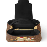 Catholight Agnus Dei Leather Satchel Bag