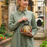 Catholight Trinity Divine The Holy Grace Leather Satchel Bag