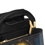 Catholight Celestial Devotion Leather Satchel Bag