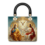 Catholight Trinity Divine The Holy Grace Lady Leather Bag