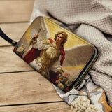 Portafoglio in pelle Catholight Guardian of Light