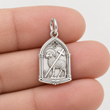Catholight Agnus Dei Gothic Arch Charm