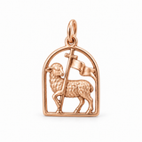 Catholight Lamb of God - Banner of Victory Charm