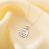 Catholight Holy Family Necklace in Sterling Silver