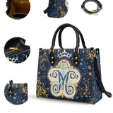 Catholight Regina Monogram – The Marian Emblem Leather Bag