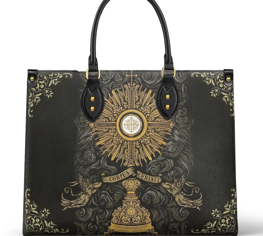 Catholight  The Corpus Christi Elegance Leather Bag