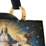 Catholight The Queen of Heaven Leather Satchel Bag