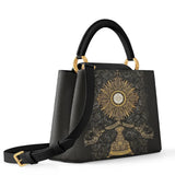 Catholight The Corpus Christi Elegance Leather Satchel Bag