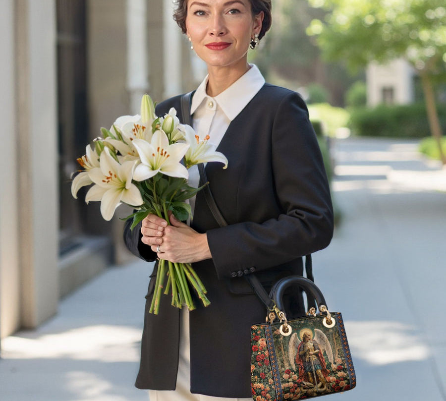 Catholight Archangel's Triumph Lady Leather Bag