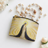 Catholight Our Lady’s Eternal Glow Leather Rosary Pouch