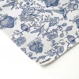 Catholight Sacred Elegance: Blue and White Devotion Square Scarf