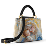 Catholight Divine Grace and Serenity Leather Satchel Bag