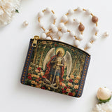 Catholight Archangel's Triumph Leather Rosary Pouch