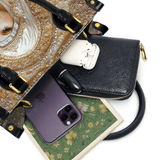 Catholight  Heavenly Grace In Radiant Splendor Leather Bag
