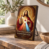 Catholight A Testament of Grace and Compassion Wooden Art Quote