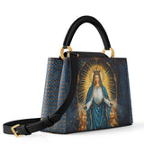 Catholight Celestial Devotion Leather Satchel Bag