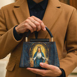 Catholight Celestial Devotion Leather Satchel Bag