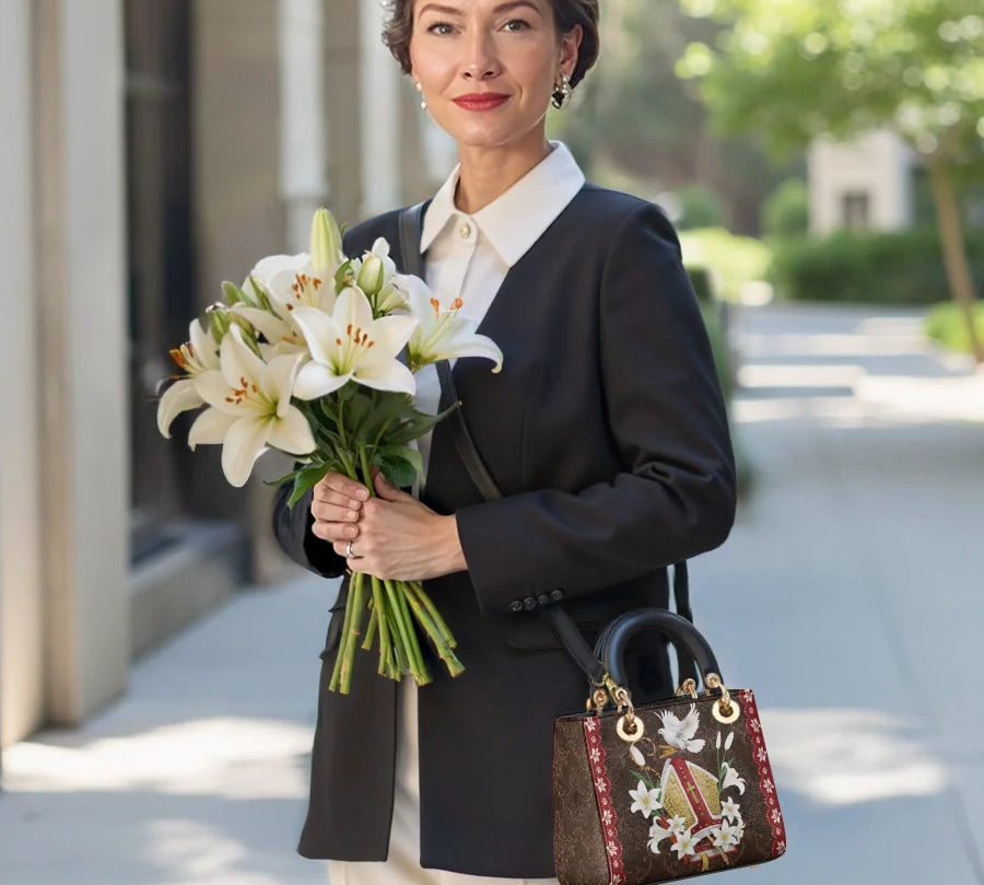 Catholight The Bishop's Grace Lady Leather Bag