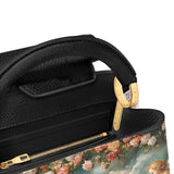 Catholight Halo Of Roses Leather Satchel Bag