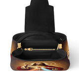 Catholight A Testament of Grace and Compassion Leather Satchel Bag