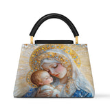 Catholight Divine Grace and Serenity Leather Satchel Bag
