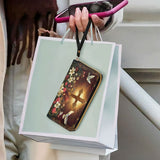 Catholight  Radiance of the Cross Leather Wallet Purse