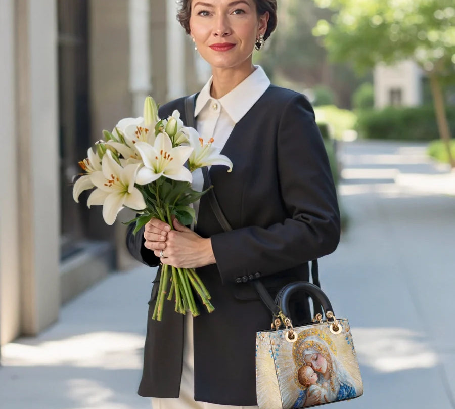 Catholight Divine Grace and Serenity Lady Leather Bag
