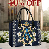 Catholight  Crown Of Grace Leather Bag