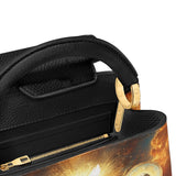 Catholight Coronation Of Mary Leather Satchel Bag