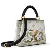 Catholight The Holy Eucharist Leather Satchel Bag