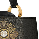 Catholight The Corpus Christi Elegance Leather Satchel Bag