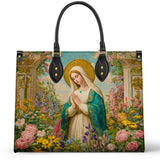 Catholight Marian Garden Leather Bag