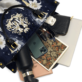 Catholight  The Holy Spirit and Lily Devotional Leather Bag
