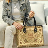 Psalm des Friedens Ledertasche
