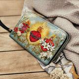 Catholight  Trinity of Love Leather Wallet Purse