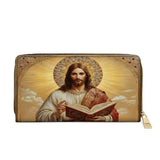 Catholight Gesù il Salvatore Luce Eterna - Portafoglio in Pelle